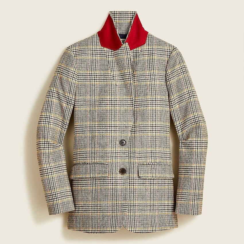 Sommerset blazer in glen plaid English wool | J.Crew US