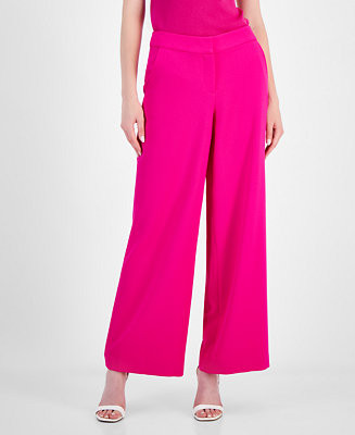 Tahari ASL Women's Wide-Leg Mid-Rise Pants - Macy's | Macy's