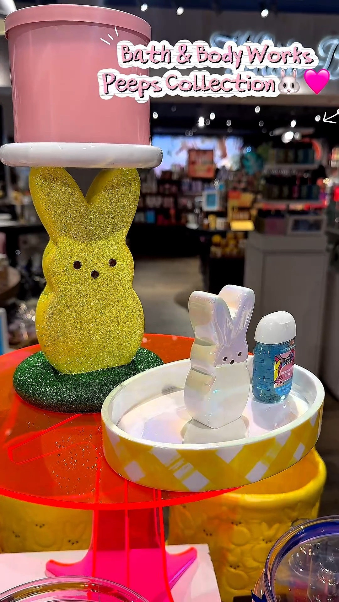 The most adorable Easter Peeps collection at Bath & Body Works! 

This Easter collection is the cutest thing ever w/ candles, mini backpacks, soap, lipgloss, hand sanitizers and more!
Perfect for Easter baskets, little girls, or anyone who loves PEEPS and sweet spring treats🐰💞🐣🌸
#home #candle #kids #LTKkids #beauty #LTKseasonal 

#LTKSeasonal #LTKselfcare #LTKSaleAlert #LTKBeauty