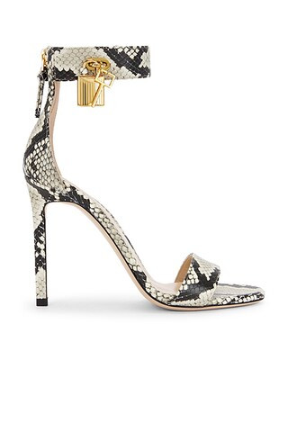 Printed Python Sandal | FWRD 