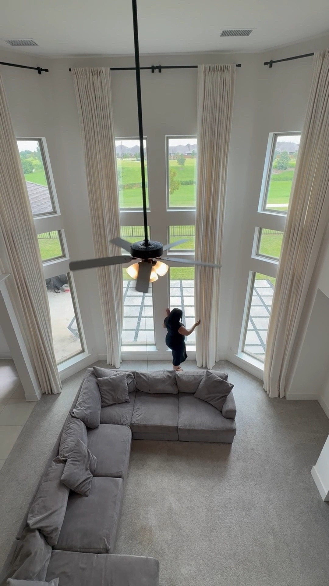 ✨Floor-to-ceiling curtains = instant luxury vibes ✨

One of my favorite design hacks to elevate your home 🏡 is investing in quality curtains. These aren’t just window coverings—they completely transform a space, adding height, drama, and that cozy-yet-polished feel we all want in our living rooms 🛋️.

By hanging long drapery panels high and wide, your windows look larger, your ceilings feel taller, and your entire room instantly feels more custom and designer-approved 🎨. It’s the easiest way to fake high ceilings and bring that true open concept flow throughout your space.

Whether you love modern home decor 🖤, timeless traditional 🤍, or transitional style with a touch of warmth 🌿, floor-to-ceiling curtains work in every design style. Pro tip: stick with neutral tones for versatility or go bold for a statement moment.

I linked my exact set on LTK so you can easily shop these living room must-haves 🛒. Trust me, you’ll never look at your windows the same again—small change, major impact 💫.

#LTKHome