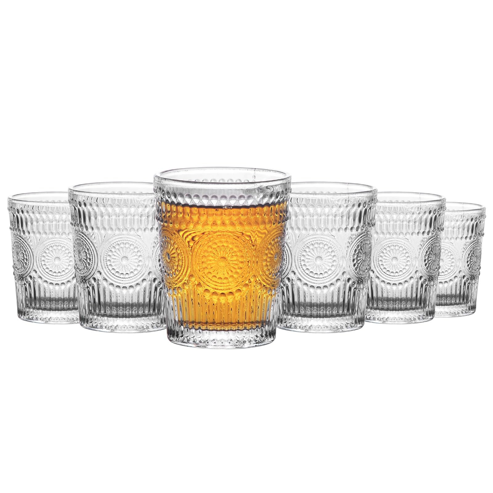 Fancy Shot Glasses - Set of 6, Perfect for Tequila, Soju, or Tasting, Bulk Pack | Amazon (US)