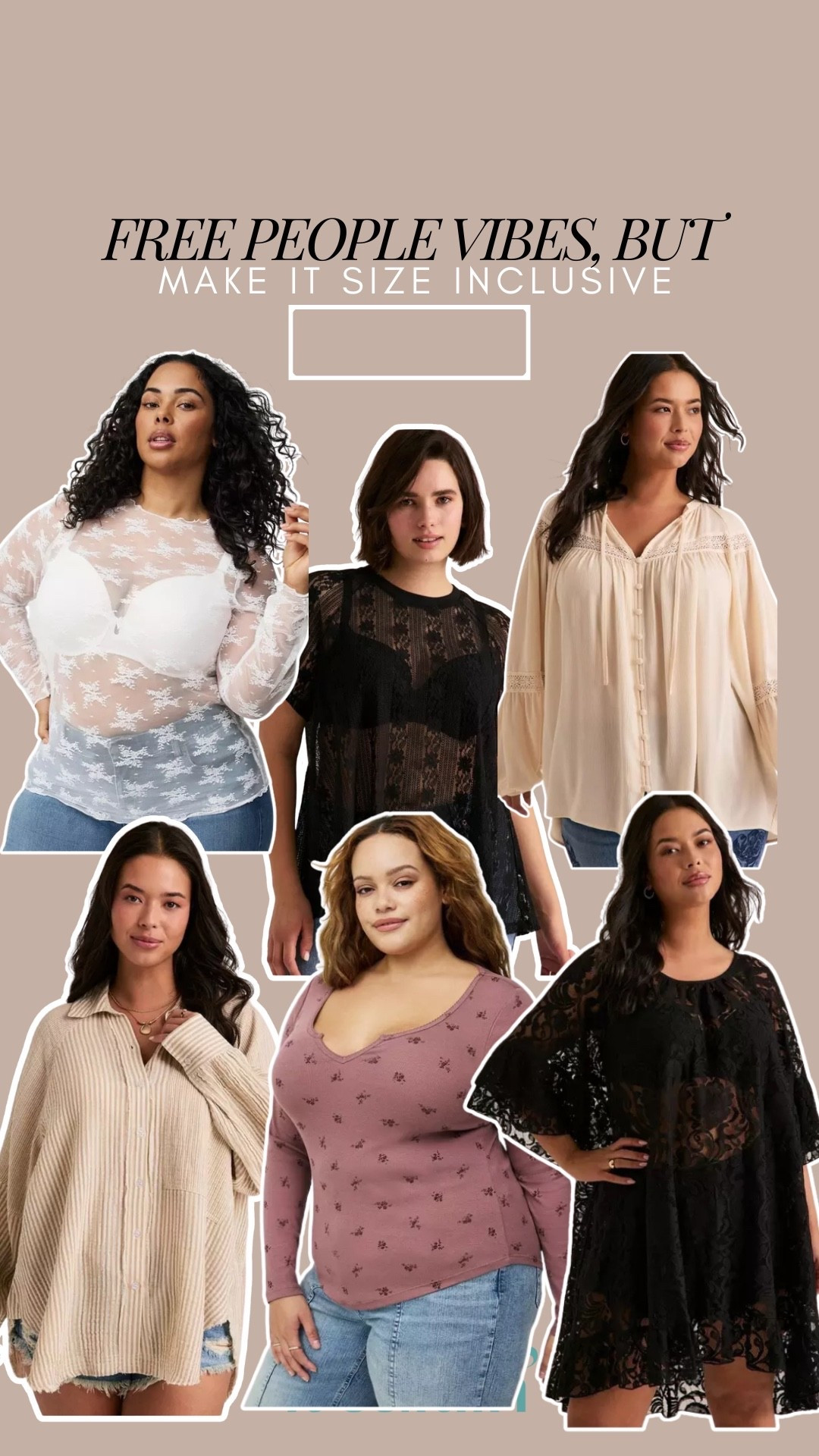 Size inclusive boho finds 

#LTKPlusSize