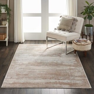 Rustic Textures Distressed Modern Abstract Area Rug | Bed Bath & Beyond