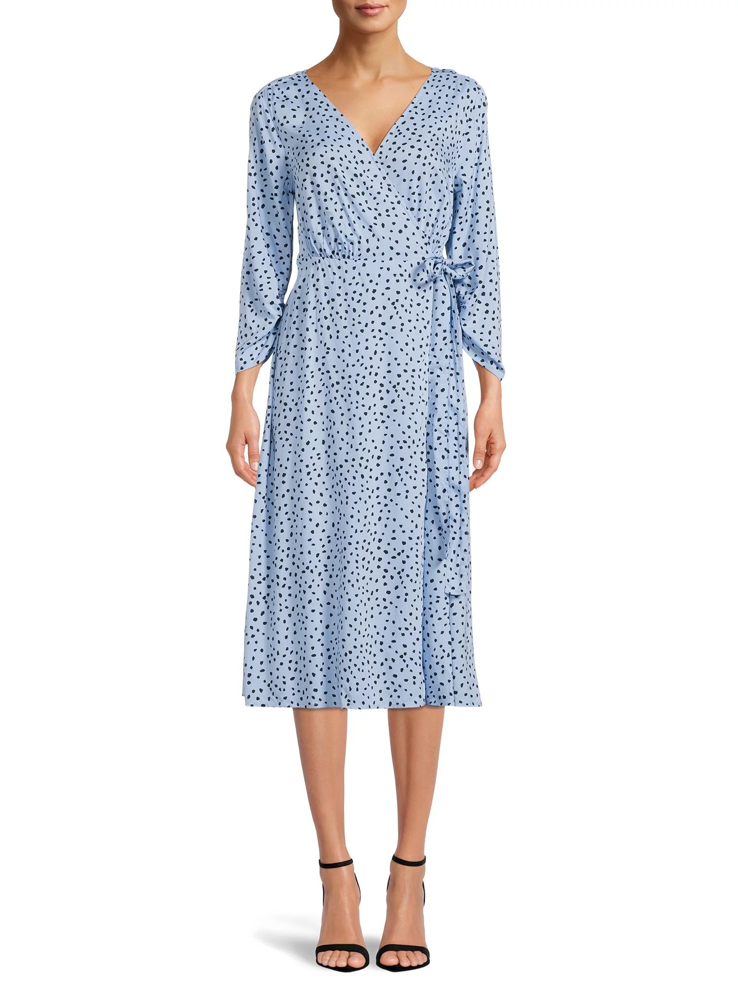 BeachLunchLounge Women's Print Wrap Dress | Walmart (US)