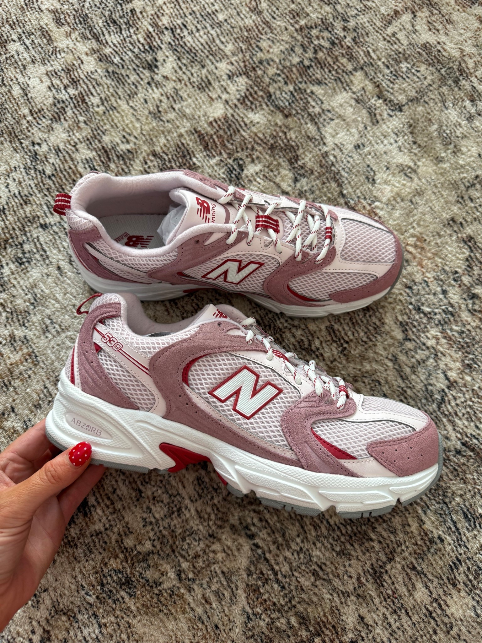 My Valentine's Day present arrived right on time❤️❤️ these shoes are so cute and perfect for Disney Trip coming up!!  Can't wait to break these in❤️ 

#LTKValentine