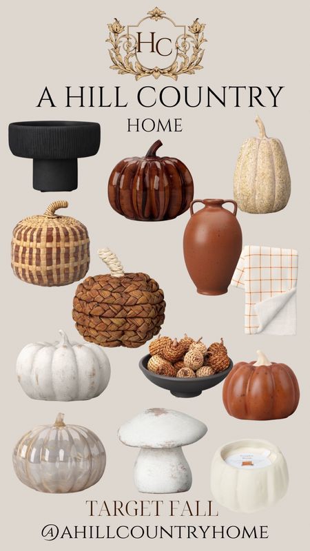 Fall decor finds!

Follow me @ahillcountryhome for daily shopping trips and styling tips!

Seasonal, Home, Fall, home decor, kitchen, bedroom, living room, pumpkins, ahillcountryhome, target

#LTKU #LTKhome #LTKSeasonal