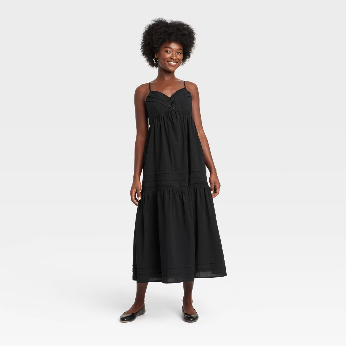 Women's Tiered Maxi A-Line Dress - Universal Thread™ | Target