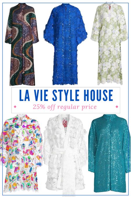 I found La Vie style House caftans on sale for 25% off! ⚡️⚡️⚡️ I linked every one still in stock. Going, going, GONE!

#LTKstyletip #LTKsalealert #LTKSeasonal