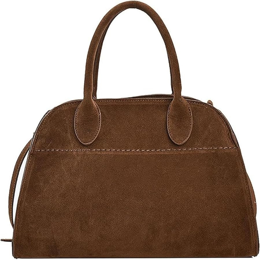 Sac à bandoulière pour femme en daim - Sac fourre-tout vintage avec poignée sur le dessus - Sa... | Amazon (FR)