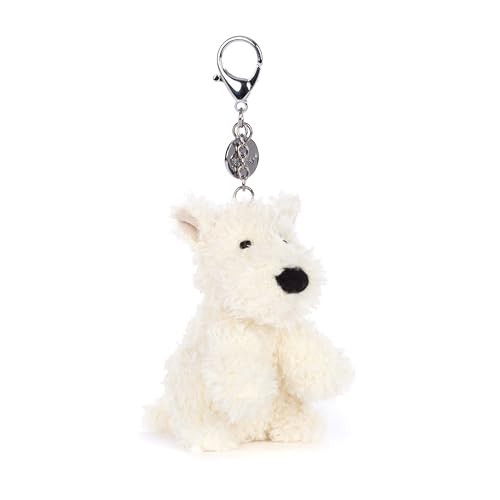 Jellycat Munro Scottie Dog Bag Charm, 4 inches - Dogs and Puppies Plush Keychain - Great Gift Idea | Amazon (US)
