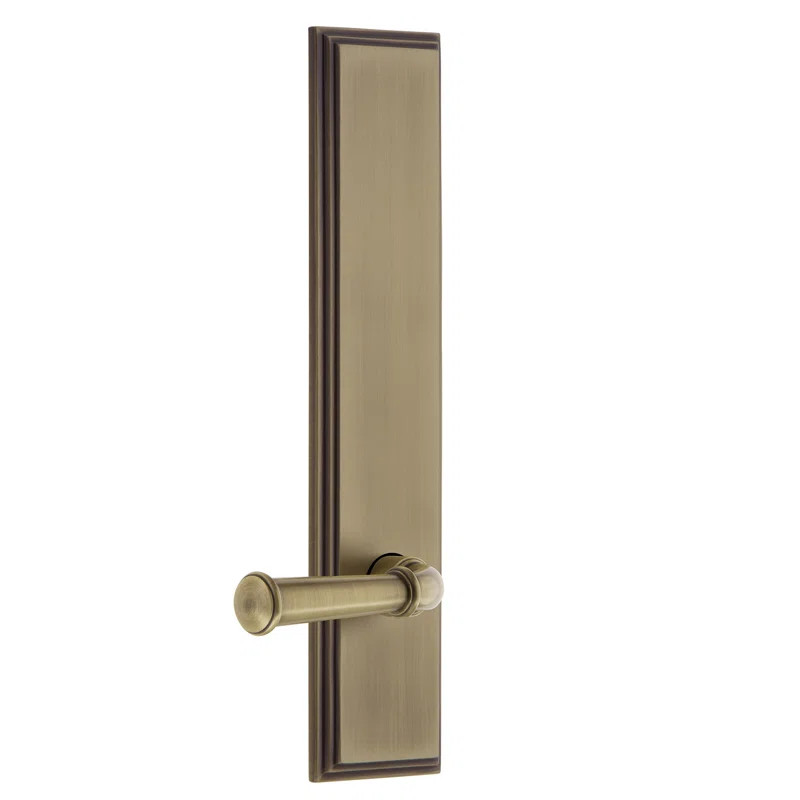 Grandeur Carré Tall Plate Single Dummy with Georgetown Lever | Perigold