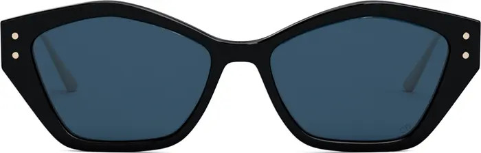 MissDior S1U 56mm Geometric Sunglasses | Nordstrom