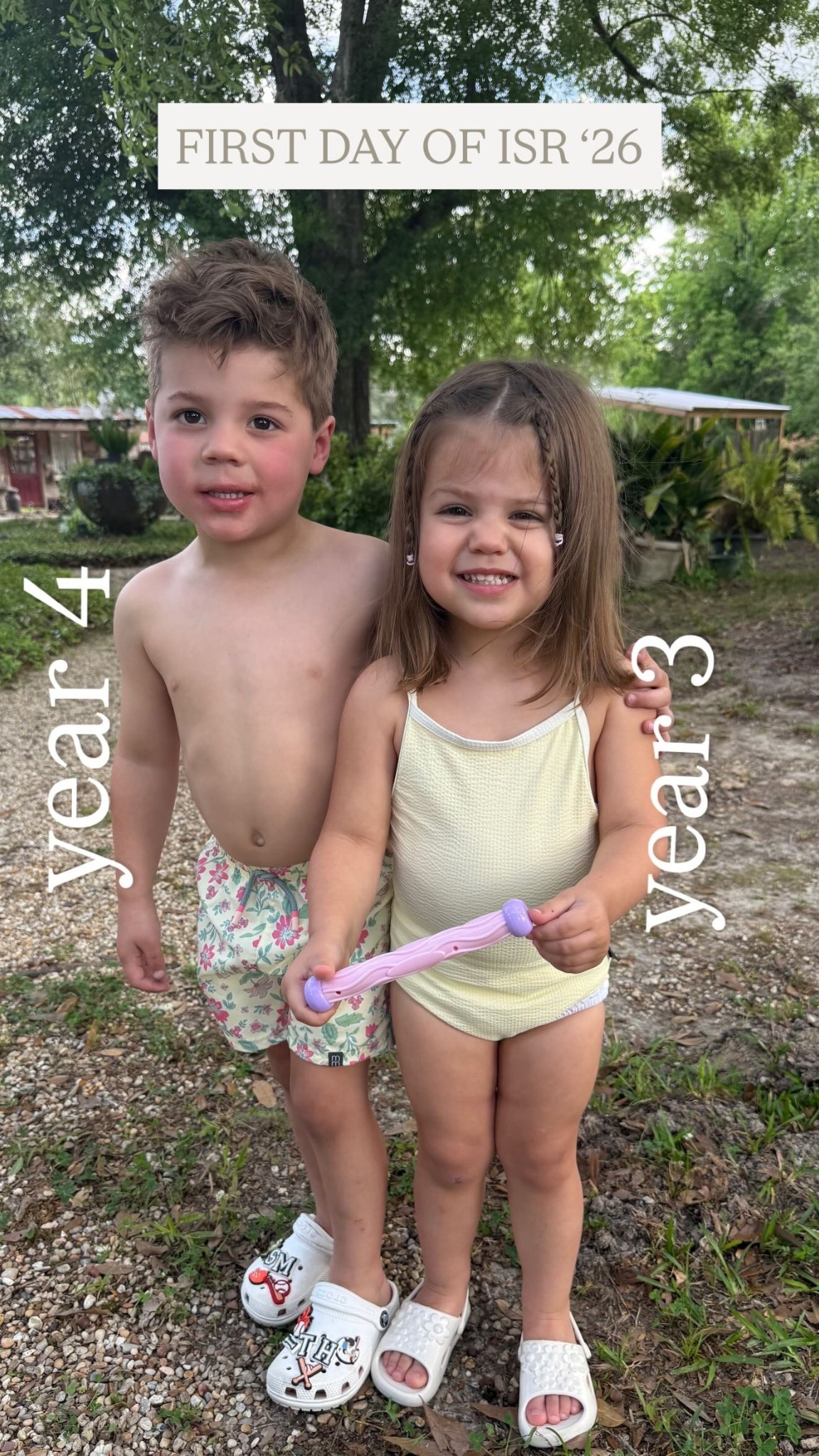 year 4  year 3 FIRST DAY OF ISR ‘26