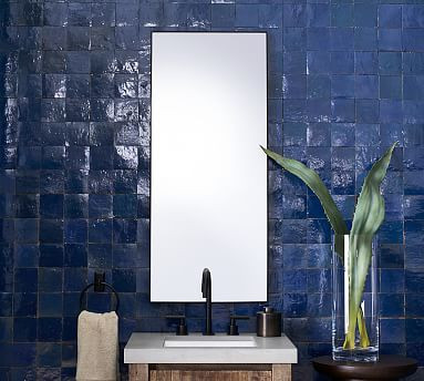 Linden Slim Mirror | Pottery Barn (US)
