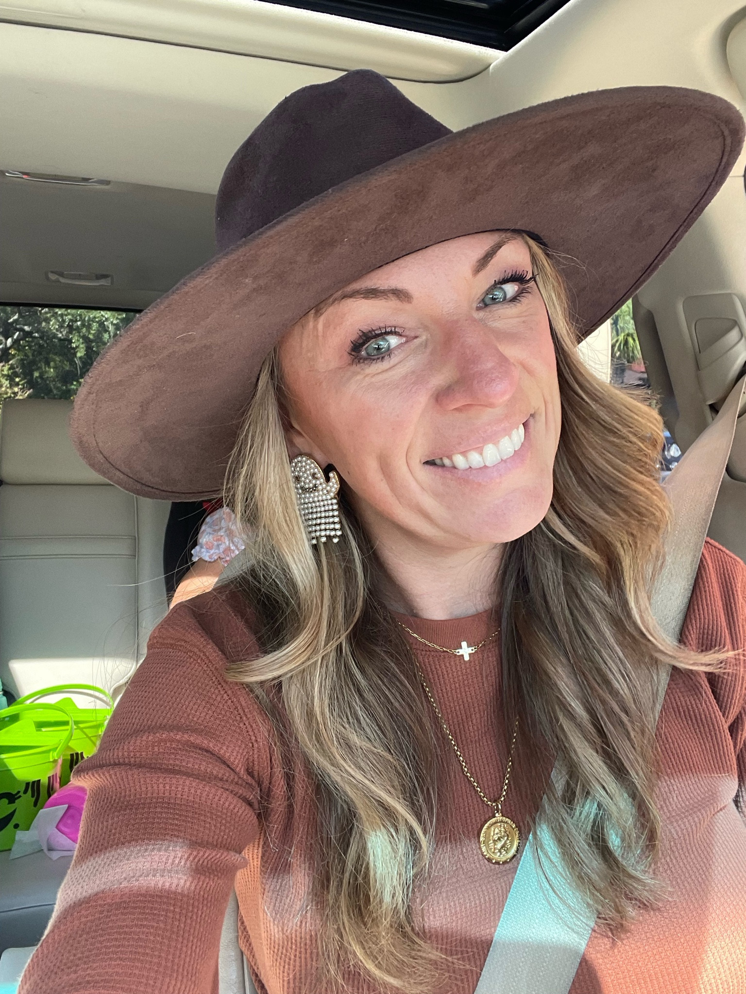 Linking similar hat here and I swear by these thermal long sleeves. Also can’t forget the fun holiday earrings 👻

#LTKfindsunder50 #LTKSeasonal #LTKstyletip