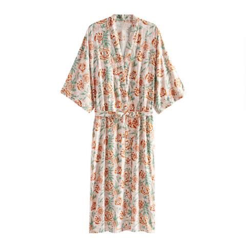 Blush, Rust and Sage Floral Lucy Robe | World Market