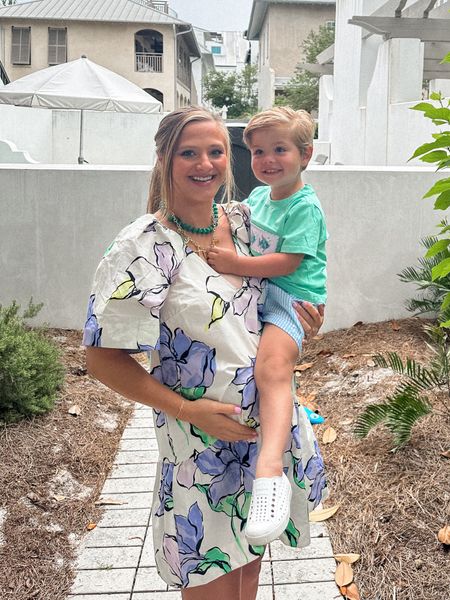 Vacation outfit bump friendly toddler boy beach loved this dress and colors!

#LTKBump #LTKKids #LTKTravel