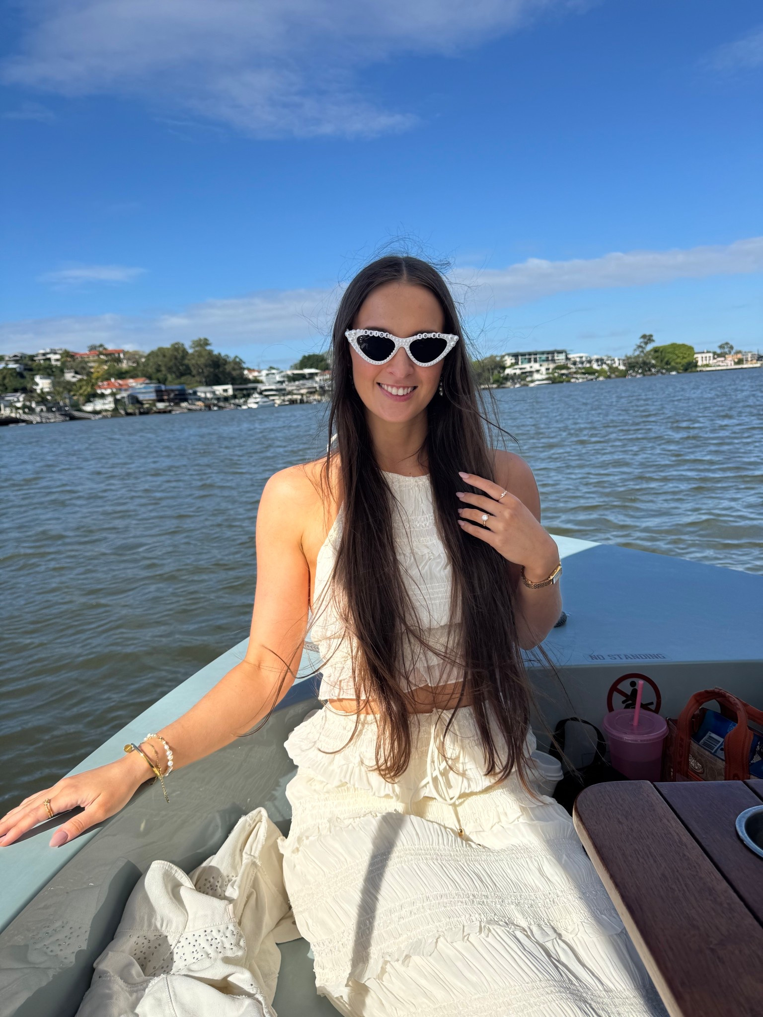 Boat days with the girls ☀️

Cream two piece set, maxi skirt, halter top, white two piece set, summer outfit, ootd, beach 

#LTKaustralia #LTKsummer #LTKdresses