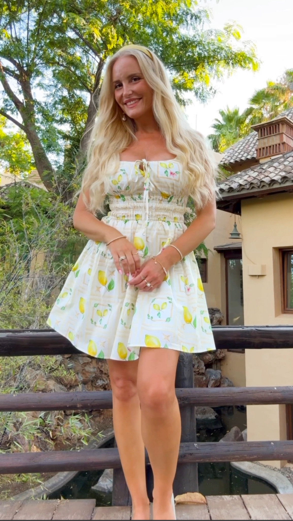The cutest little lemon print dress! Love the fitted bodice and flared skirt, so flattering and cute!! Perfect for travel to Spain, Italy or France! And so cute to wear to a vineyard or to brunch. 

#LTKTravel #LTKStyleTip #LTKFindsUnder100
