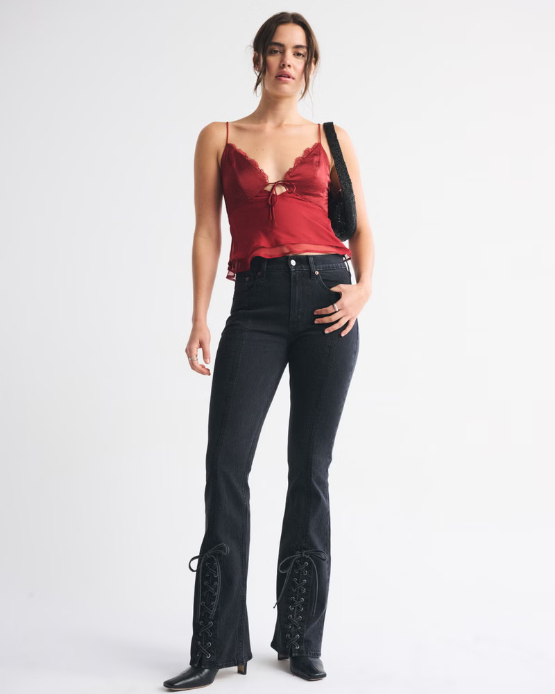 Women's High Rise Modern Skinny Jean | Women's Bottoms | Abercrombie.com | Abercrombie & Fitch (US)