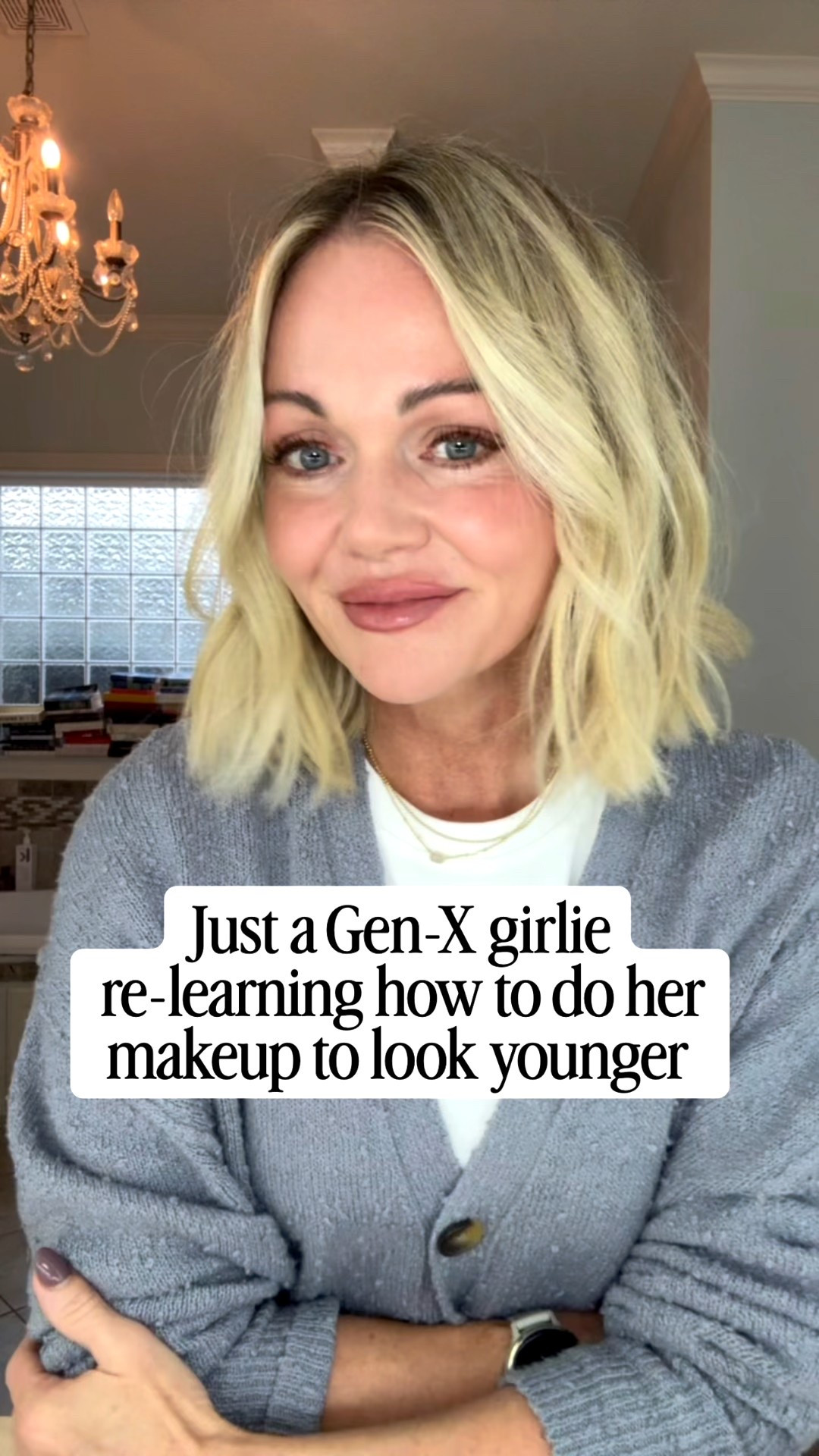 Crazy to me how this under-painting thing works! 

#LTKOver40 #LTKHoliday #LTKgrwm