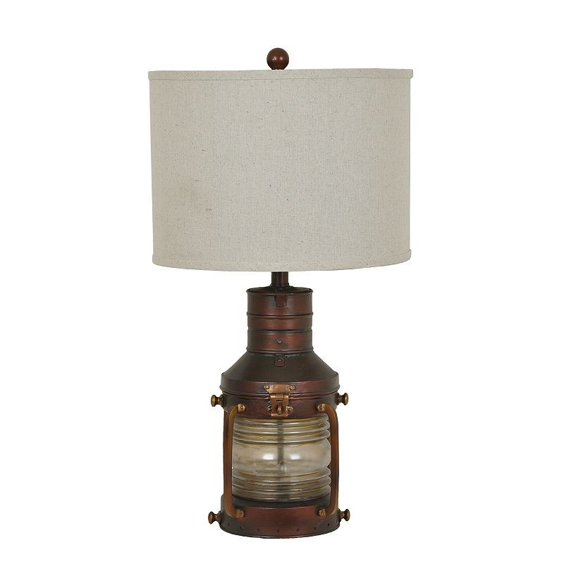 Copper Finish Lantern Table Lamp, Brown | Kohl's