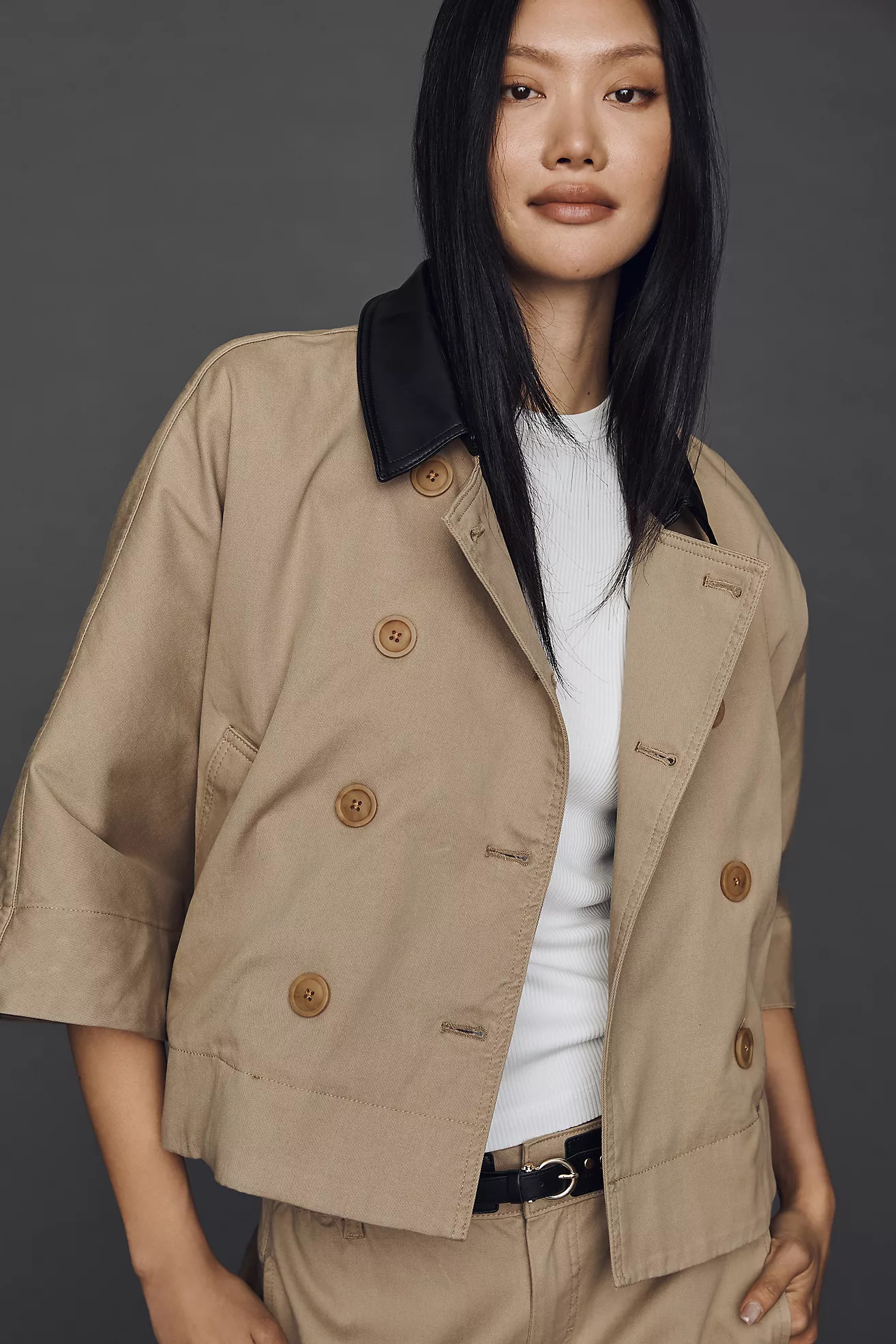 Maeve Cape Trench Coat | Anthropologie (US)