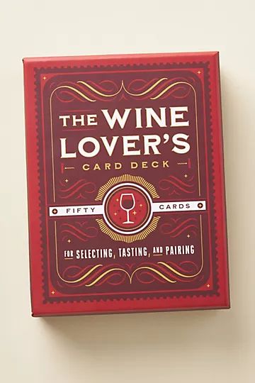 The Wine Lover's Card Deck | Anthropologie (US)