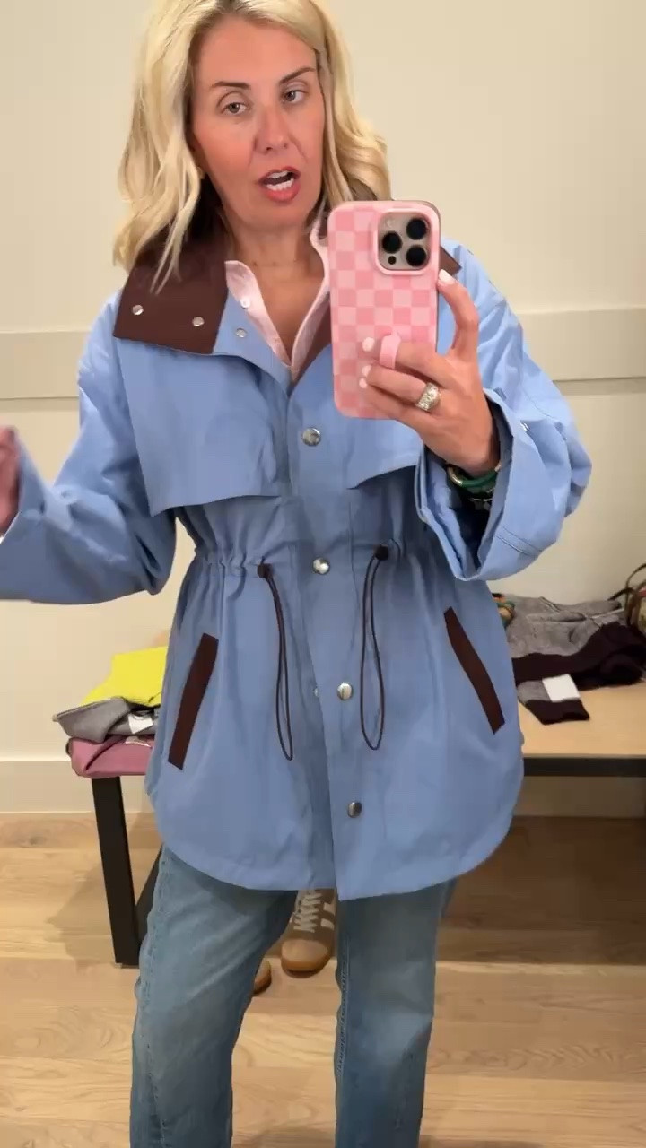 There are not enough words for this jacket!!! Love love it!

Jacket - xs (size down)
Top - xs
Jeans - 26P￼

#LTKdayinmylife #LTKSeasonal #LTKOver40