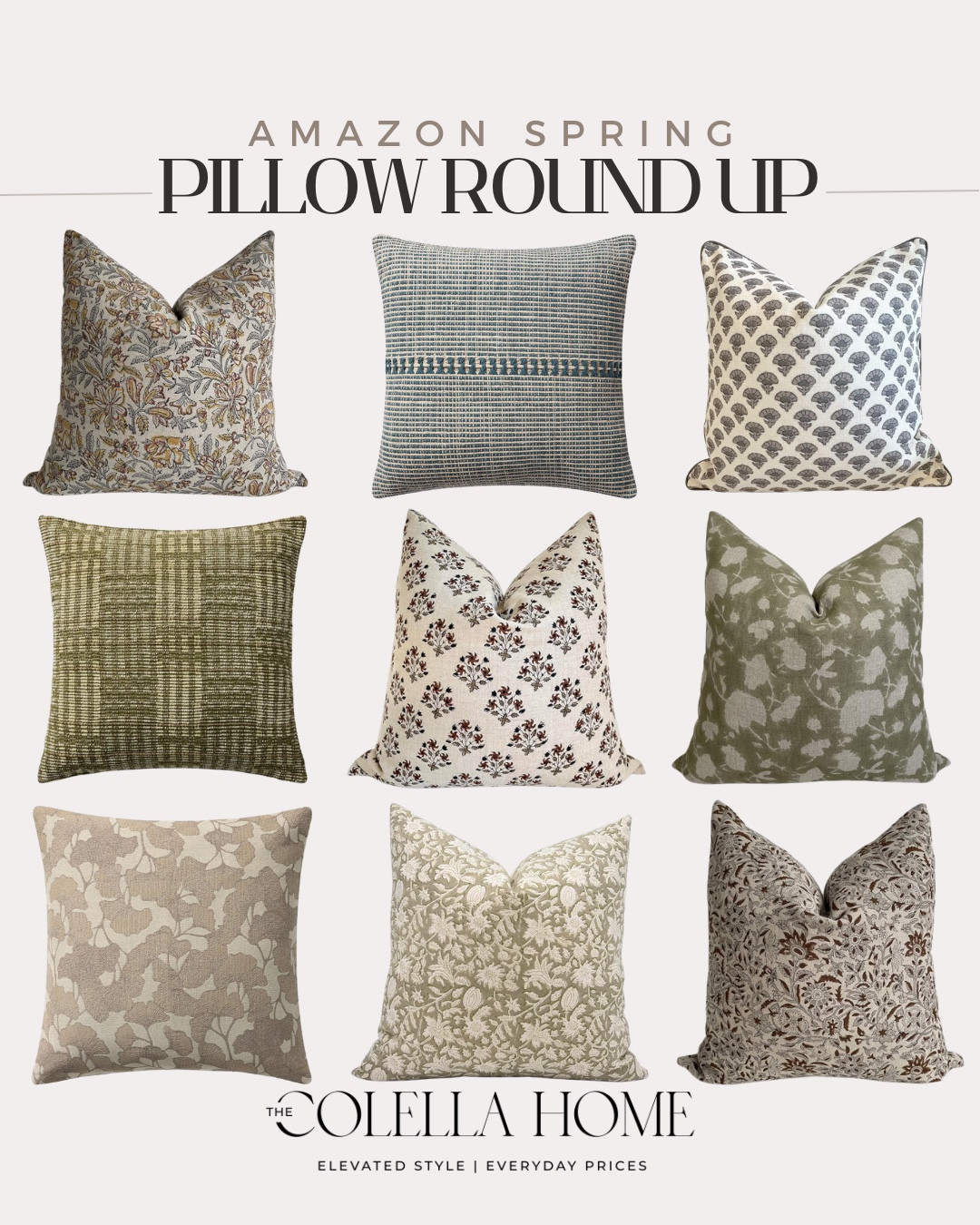 Amazon throw pillows for Spring!

Looks for less, spring pillows, spring home decor, home accentss

#LTKHome #LTKvlog #LTKSeasonal