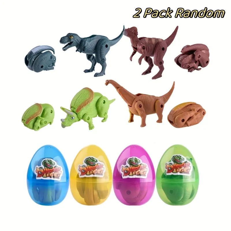 Random Jumbo Dinosaur Deformation Eggs Toys Inside Easter - Temu | Temu Affiliate Program
