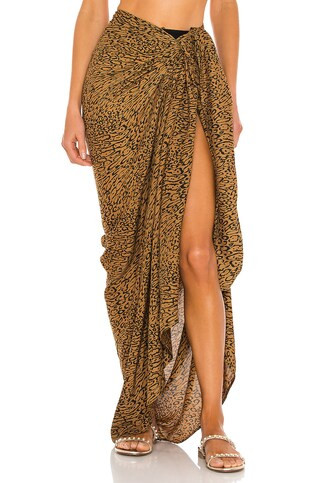 Indah Sarong Printed in Jaguar from Revolve.com | Revolve Clothing (Global)