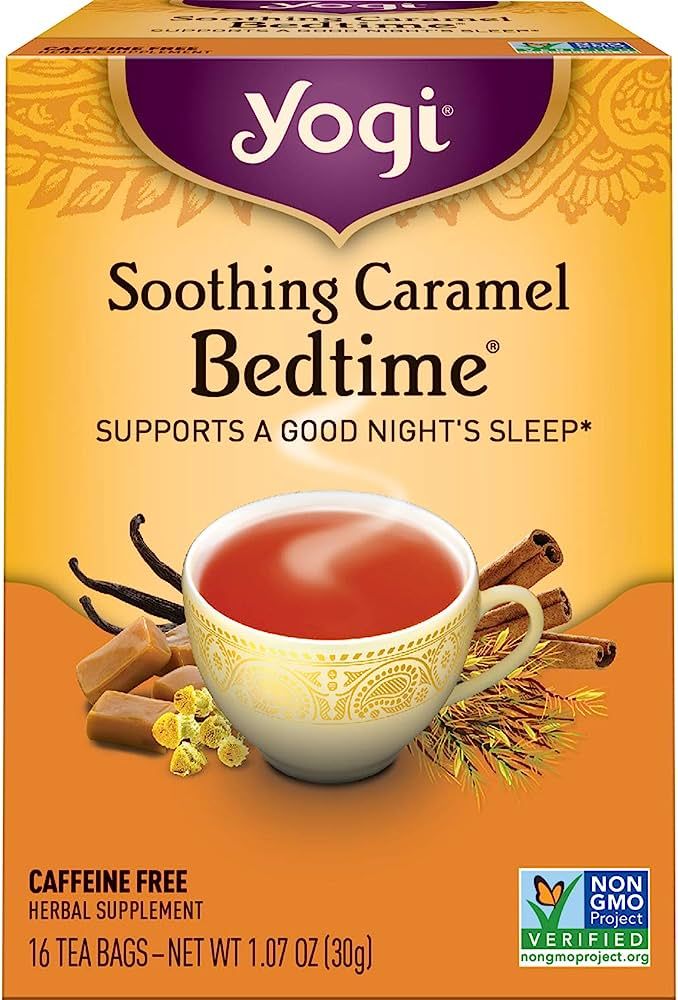 Yogi Tea - Soothing Caramel Bedtime (4 Pack) - Supports a Good Night's Sleep with Chamomile, Skul... | Amazon (US)