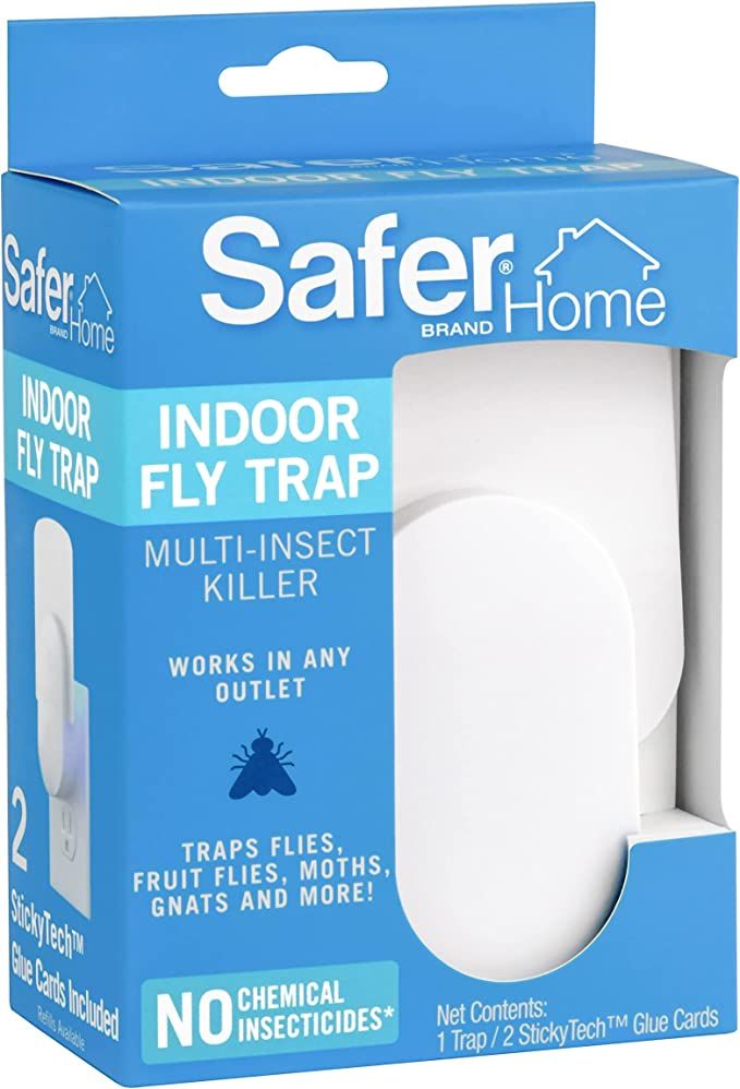 Safer Home SH502 Indoor Plug-In Fly Trap for Flies, Fruit Flies, Moths, Gnats, and Other Flying I... | Amazon (US)