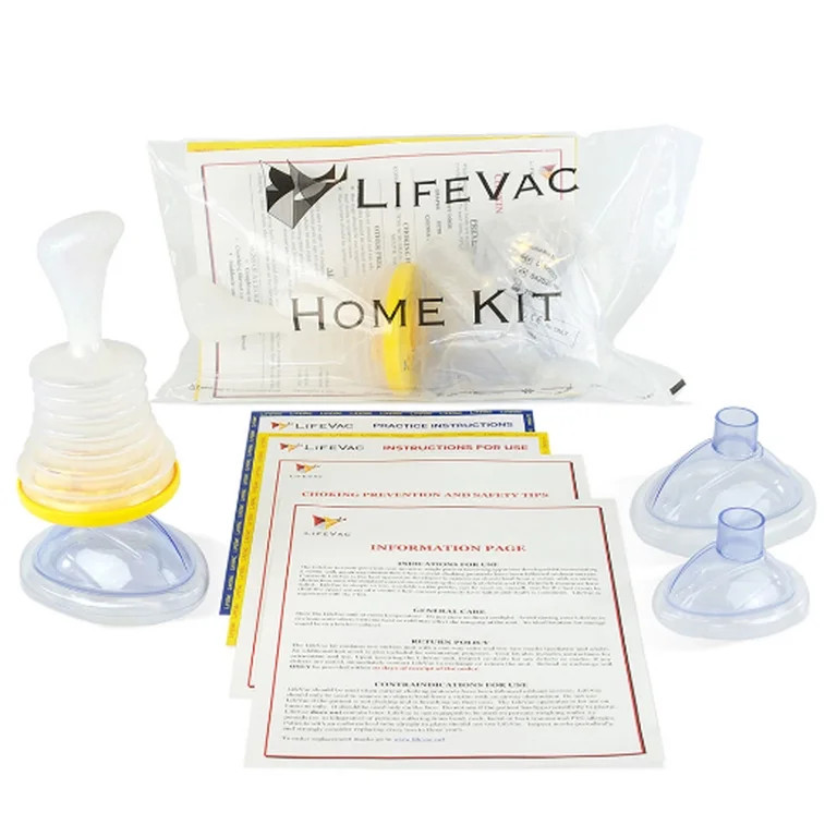 LifeVac Adult and Child Non-Invasive Choking First Aid Home Kit - (LVT1002) | Walmart (US)