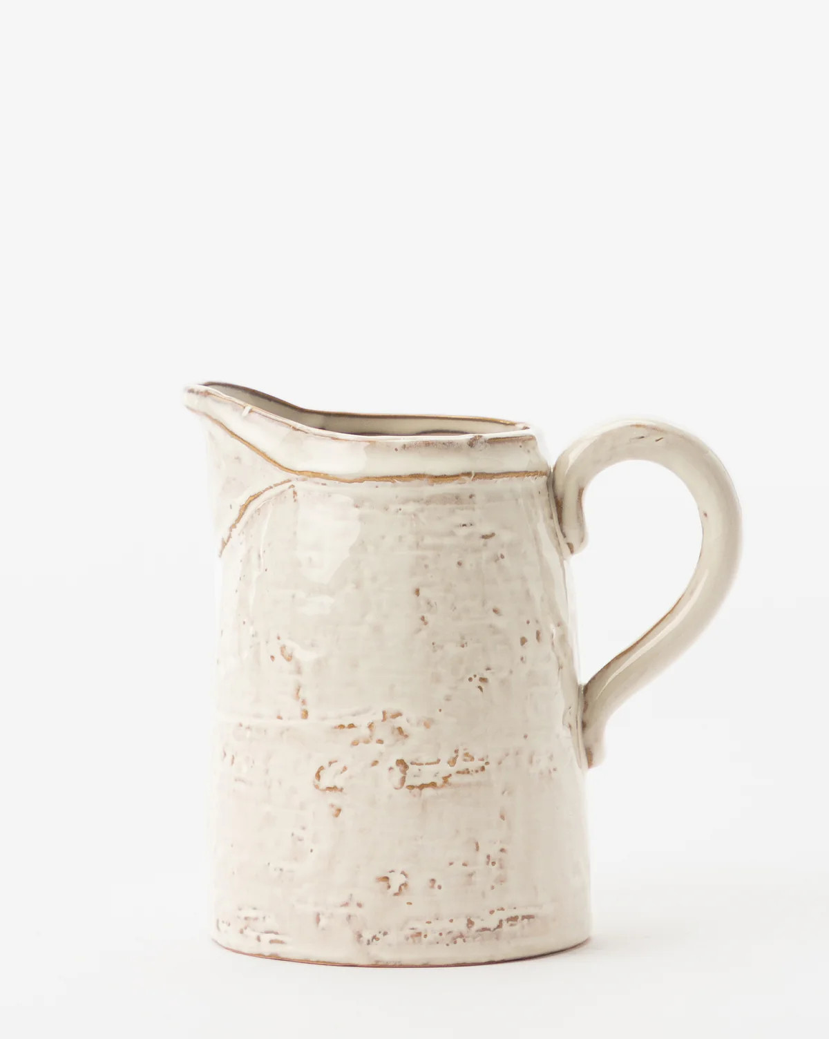 White Stoneware Pitcher | McGee & Co. (US)