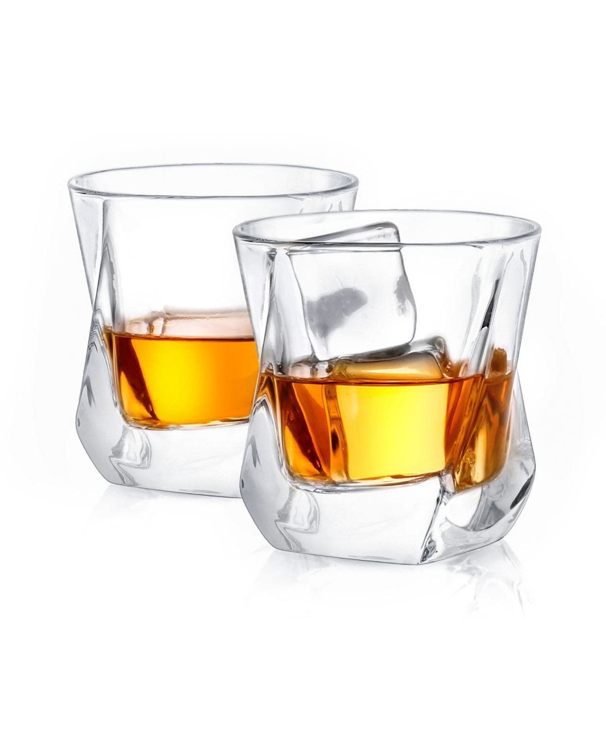 JoyJolt Aurora Old Fashioned Whiskey Glasses Set of 2 | Macys (US)