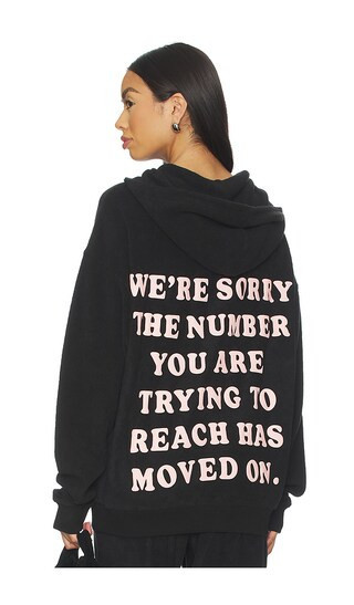 Boys Lie Racer Hoodie in Black. - size M/L | Revolve Clothing (Global)