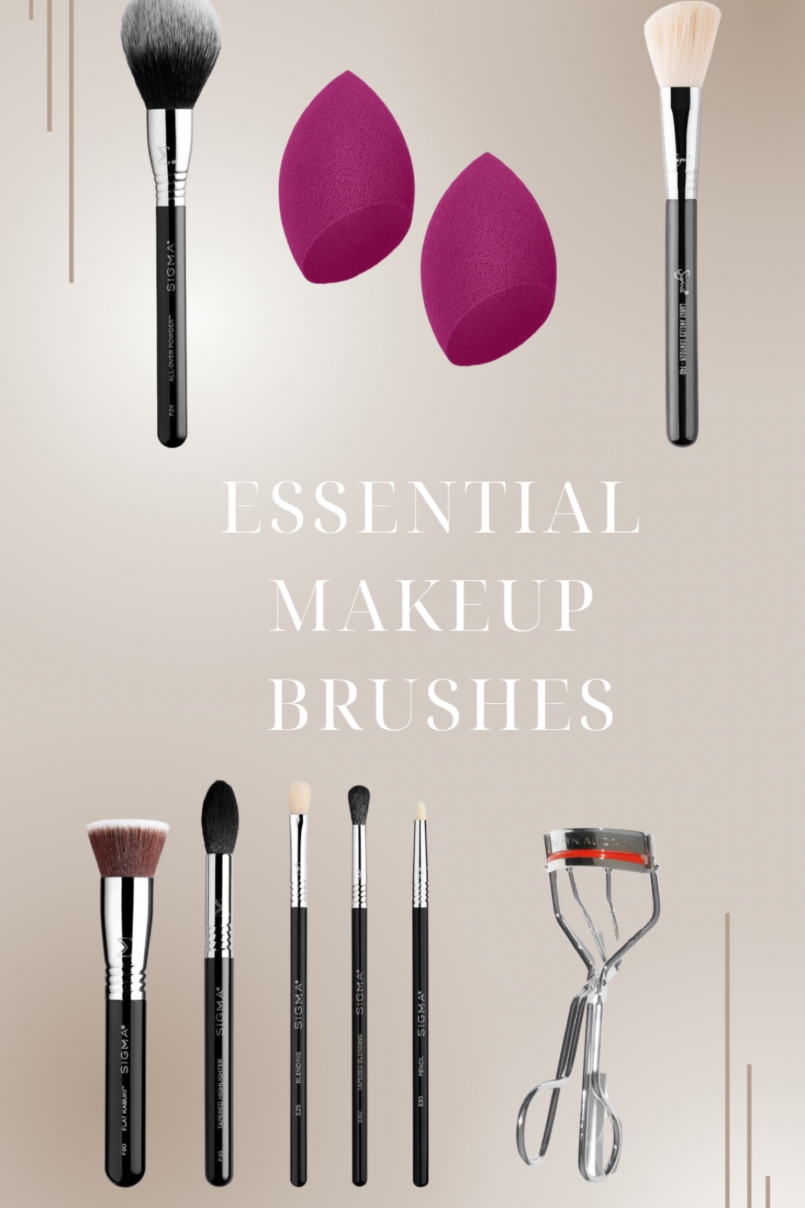 Essential Makeup Brushes 🫶🏼 As a client, you’ll receive a list of my “essential” makeup brushes. These are high quality, easy to use, & will change the game when it comes to applying makeup! 🤩🤩

Beauty blender, makeup brush, gwrm, makeup routine, makeup artist

#LTKunder50 #LTKstyletip #LTKbeauty