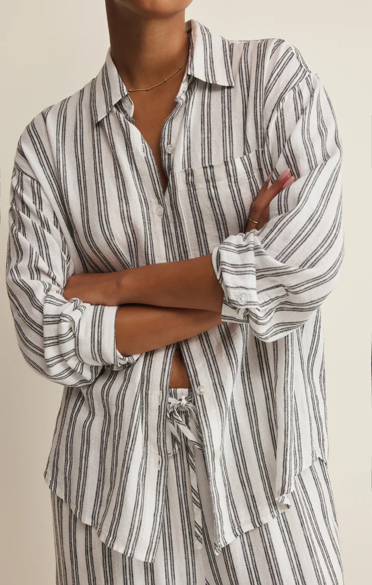 The Signature Striped Linen Top | Z Supply