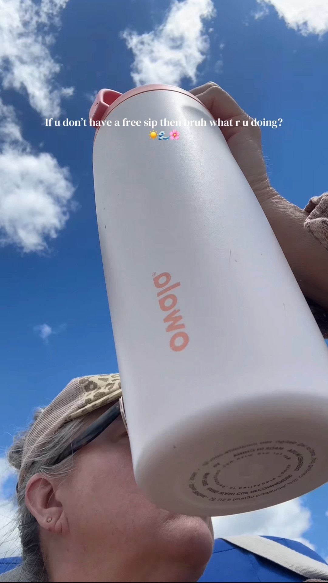 ☀️Owala free sip is insane. Keep your beach drinks cold all day. Sip like a straw or free sip. Lever locks shut so it won’t open or leak in your bag. 

#LTKselfcare #LTKMothersDay #LTKSwim