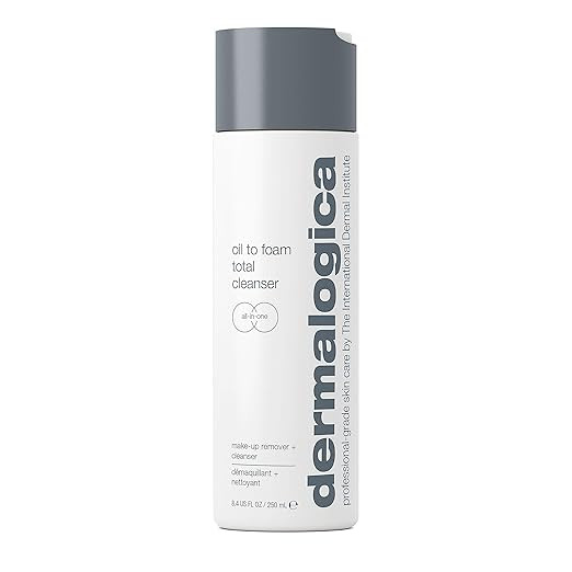 Dermalogica Oil To Foam Total Cleanser for face - Removes make-up, sunscreen, and debris while cl... | Amazon (US)