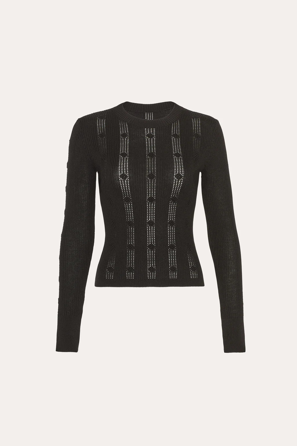 Silk Pointelle Sweater | Elie Tahari