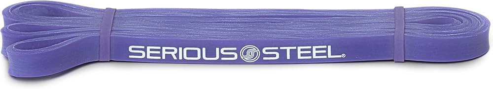 SERIOUS STEEL FITNESS Assisted 41" Pull-Up Band, Resistance & Stretch, Powerlifting & Pull-up Ass... | Amazon (US)