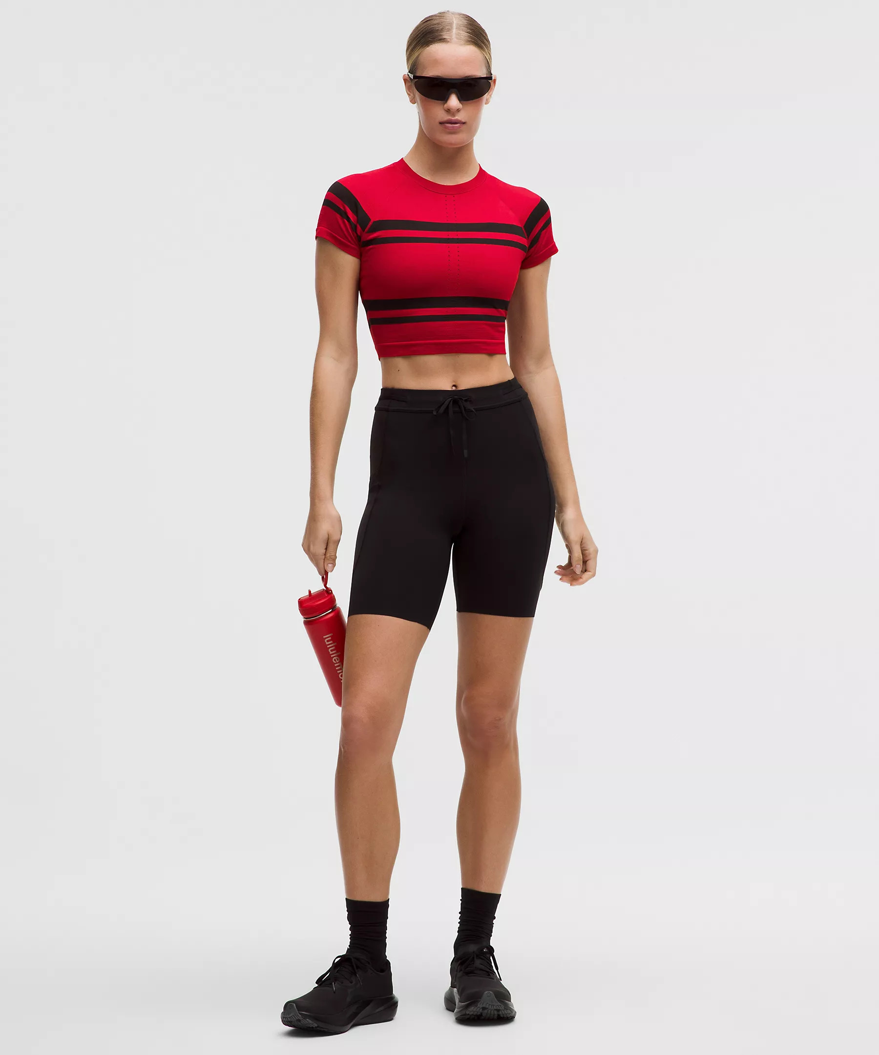 Swiftly Tech Cropped Short-Sleeve Shirt 2.0 | Lululemon (US)