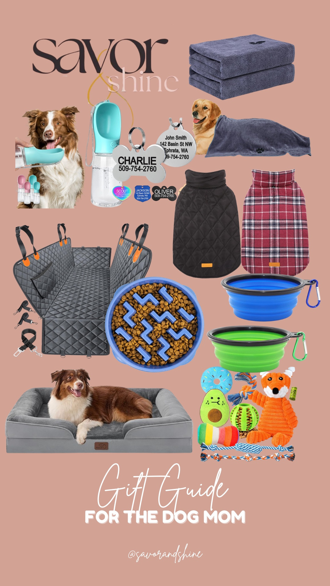For the people who love their pups like family. This Dog Mom and Dad Gift Guide is full of things that make life with our four legged best friends easier, sweeter, and a little more fun. From treats to toys to cozy essentials for the home, every pick is something we use and love. Everything is linked so you can spoil the dog lovers on your list.

#DogMom #DogDad #PetLovers #GiftGuide2025 #HolidayGifts #DogLife #PetEssentials #SavorAndShine

#LTKGiftGuide #LTKHoliday #LTKCyberWeek