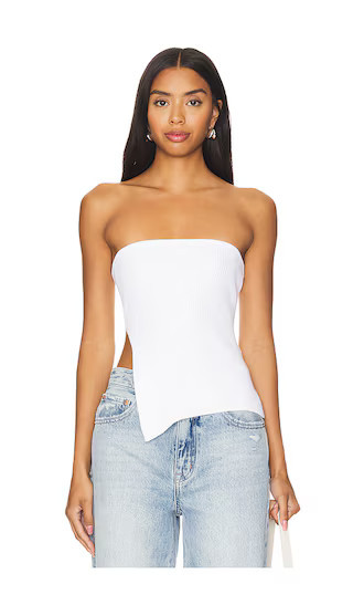 SNDYS Novalie Top in White. - size XXS | Revolve Clothing (Global)