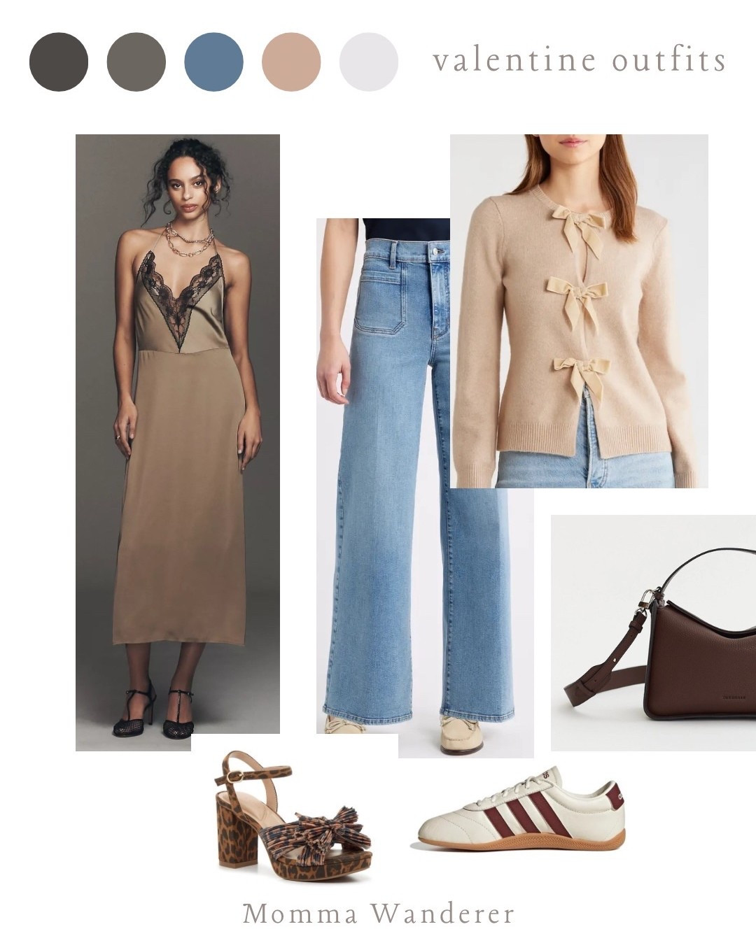 Two Valentine’s outfits, one fancy and one casual. 

valentines outfit women / winter denim 

#LTKOver40 #LTKSeasonal