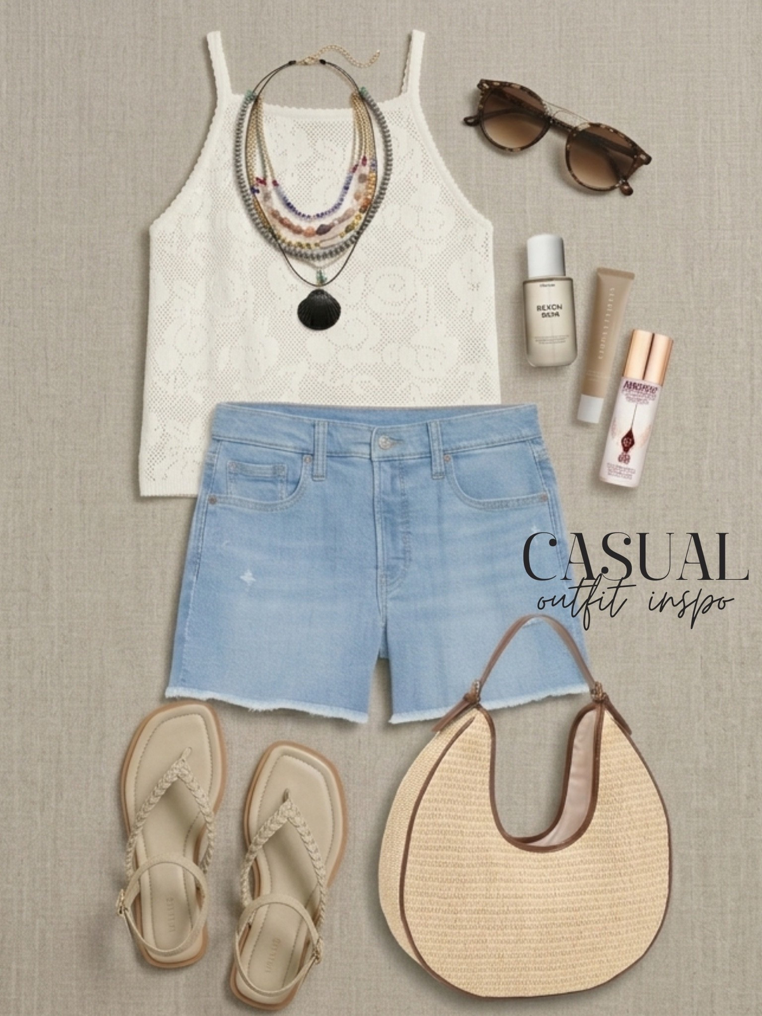 Affordable casual summer outfit with deals up to 55% off some of these items😳💃🏼✨￼

#LTKSaleAlert #LTKootd #LTKdayinmylife